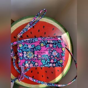 Vera Bradley All in One Crossbody Bag in Kaleidescope Rosettes